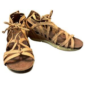 OTBT Nomadic Leather Hickory Women’s Sandals Size 9.5